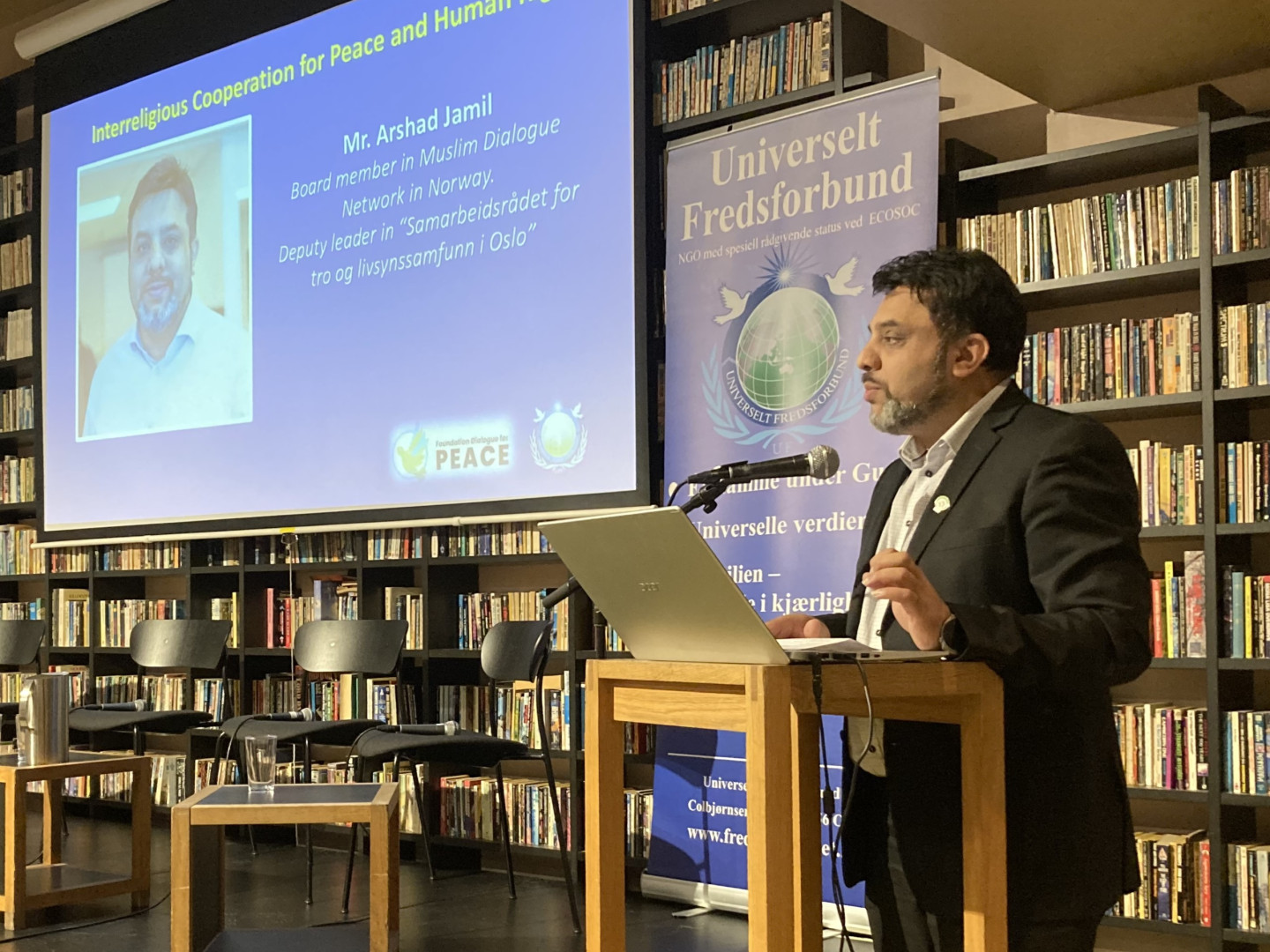 Arshad Jamil deputy leader Muslim Dialoge Network in Norway